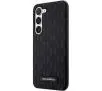 Etui Karl Lagerfeld Hardcase Saffiano Mono Metal Logo do Samsung Galaxy S24 Czarny