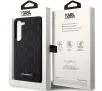 Etui Karl Lagerfeld Hardcase Saffiano Mono Metal Logo do Samsung Galaxy S24 Czarny