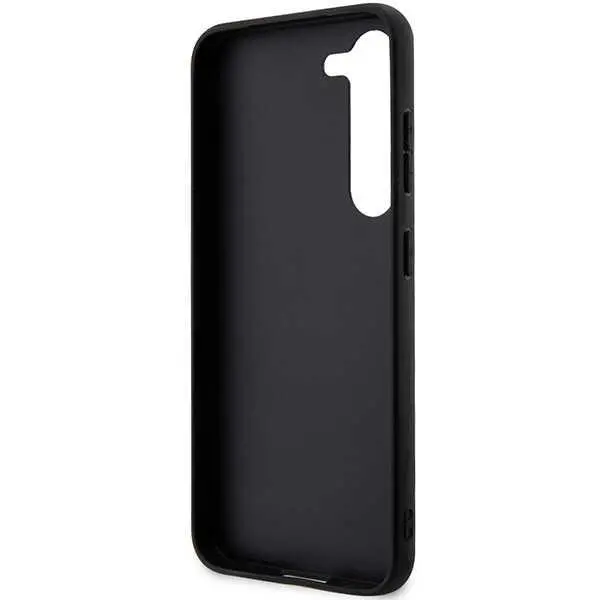 Etui Karl Lagerfeld Hardcase Saffiano Mono Metal Logo do Samsung Galaxy S24 Czarny