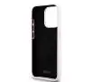 Etui DKNY Hardcase Liquid Silicone Small Metal Logo MagSafe do iPhone 15 Pro Różowy
