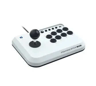 Kontroler Hori SPF-038U Fighting Stick Mini do PC PS5 PS4 Przewodowy Biały