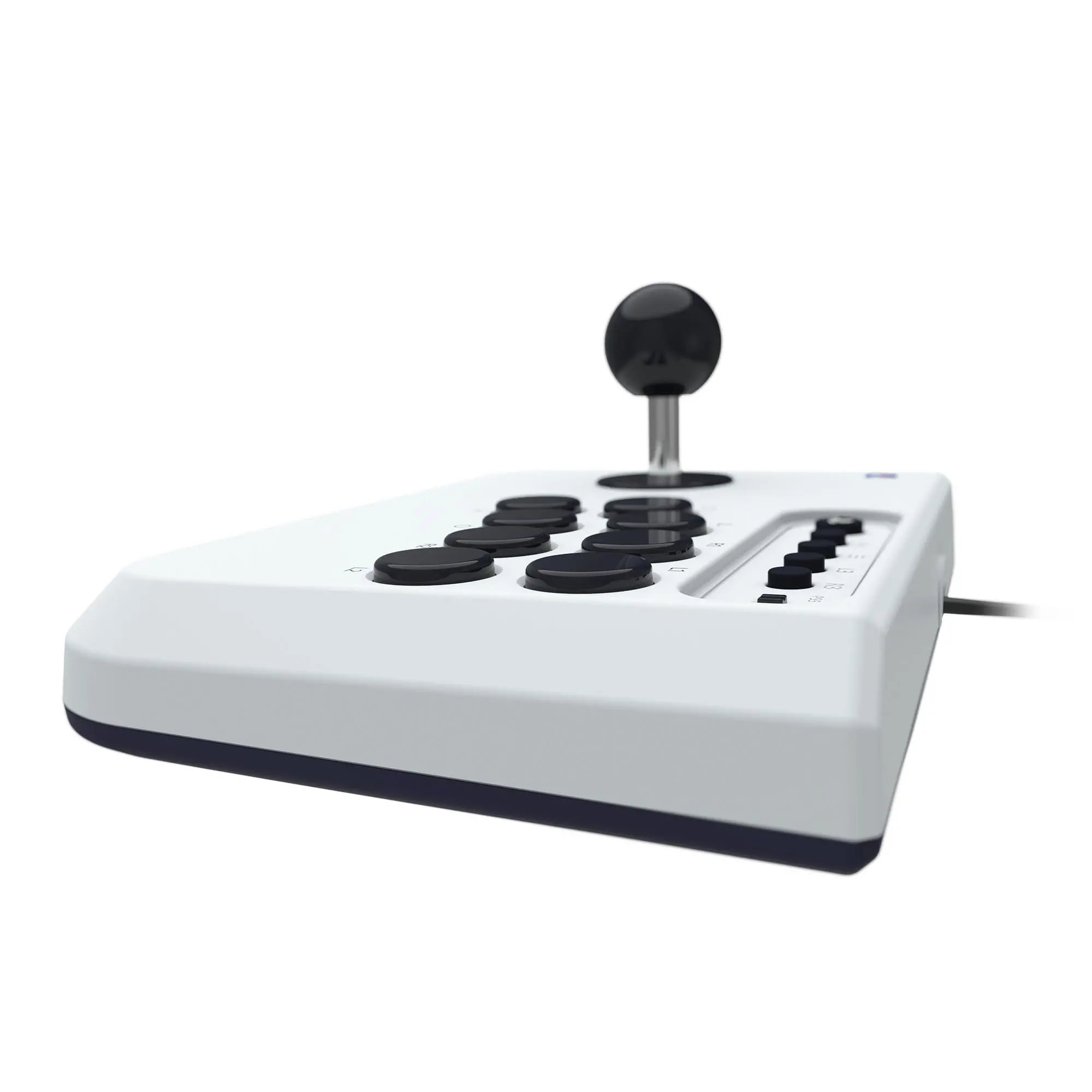 Kontroler Hori SPF-038U Fighting Stick Mini do PC PS5 PS4 Przewodowy Biały