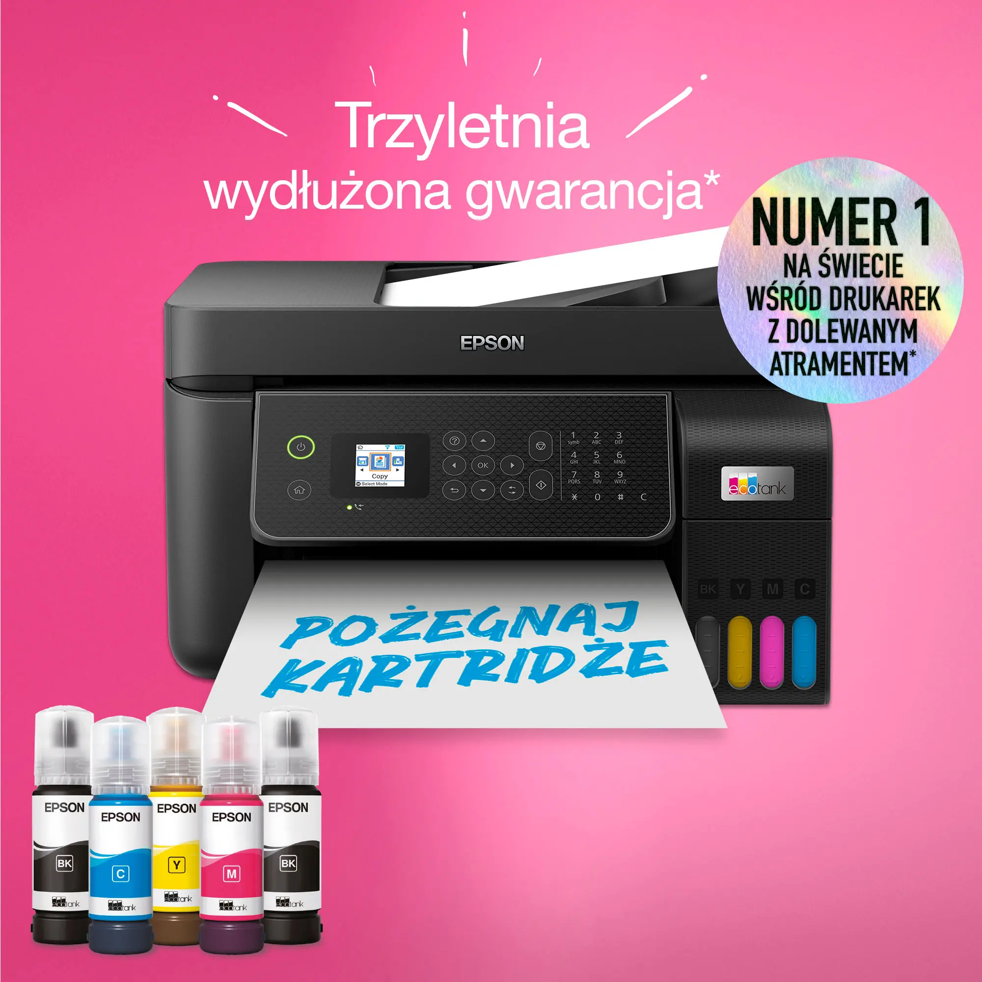 Urządzenie wielofunkcyjne Epson EcoTank L5310 WiFi Czarny