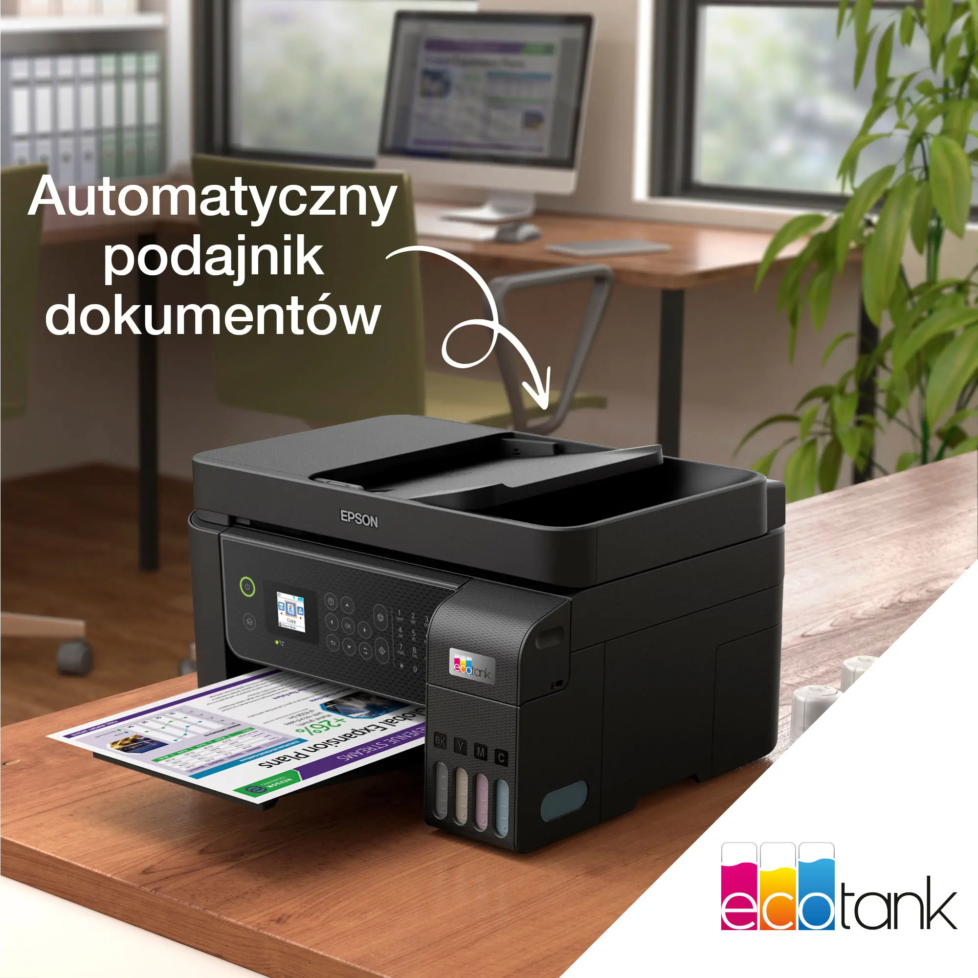 Urządzenie wielofunkcyjne Epson EcoTank L5310 WiFi Czarny