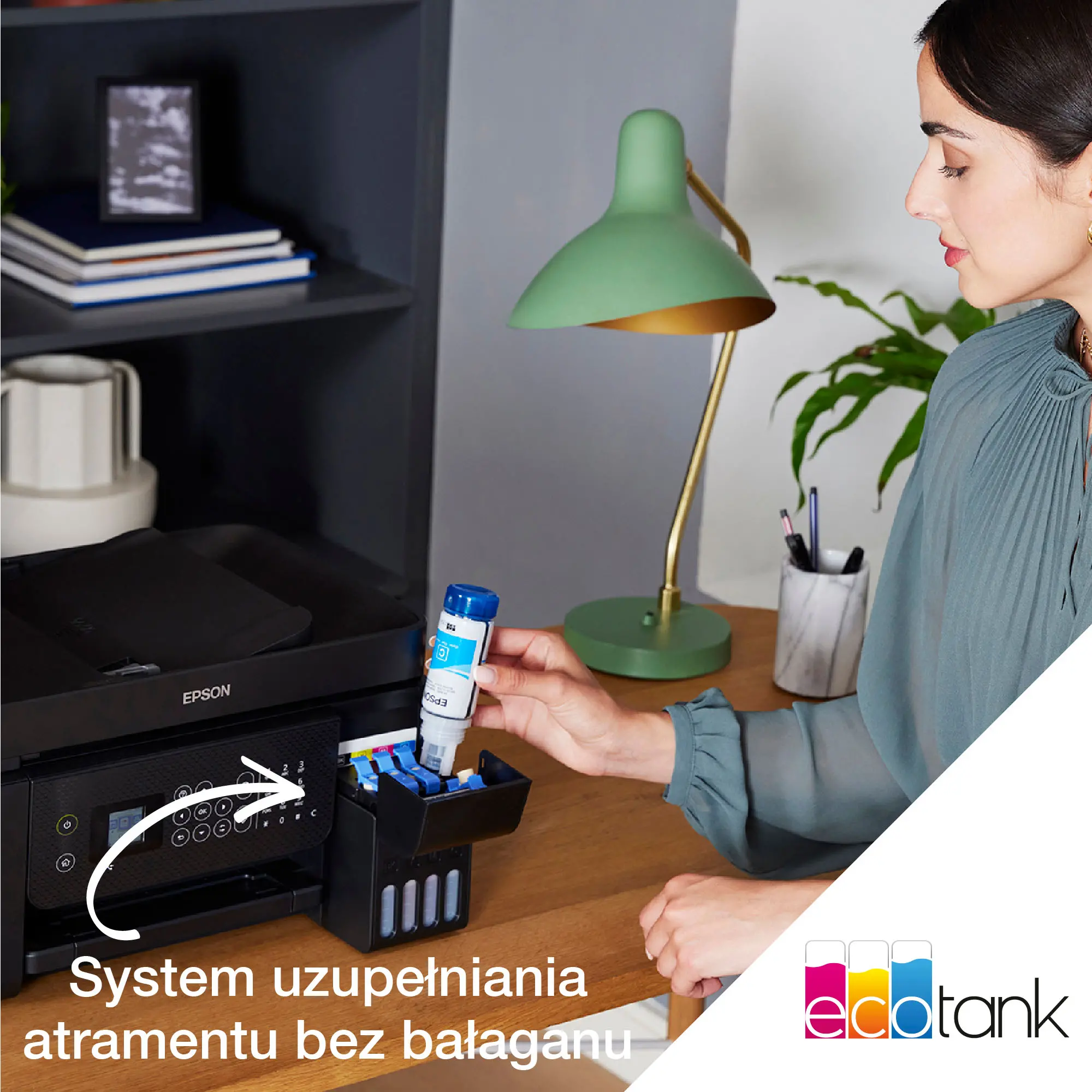 Urządzenie wielofunkcyjne Epson EcoTank L5310 WiFi Czarny