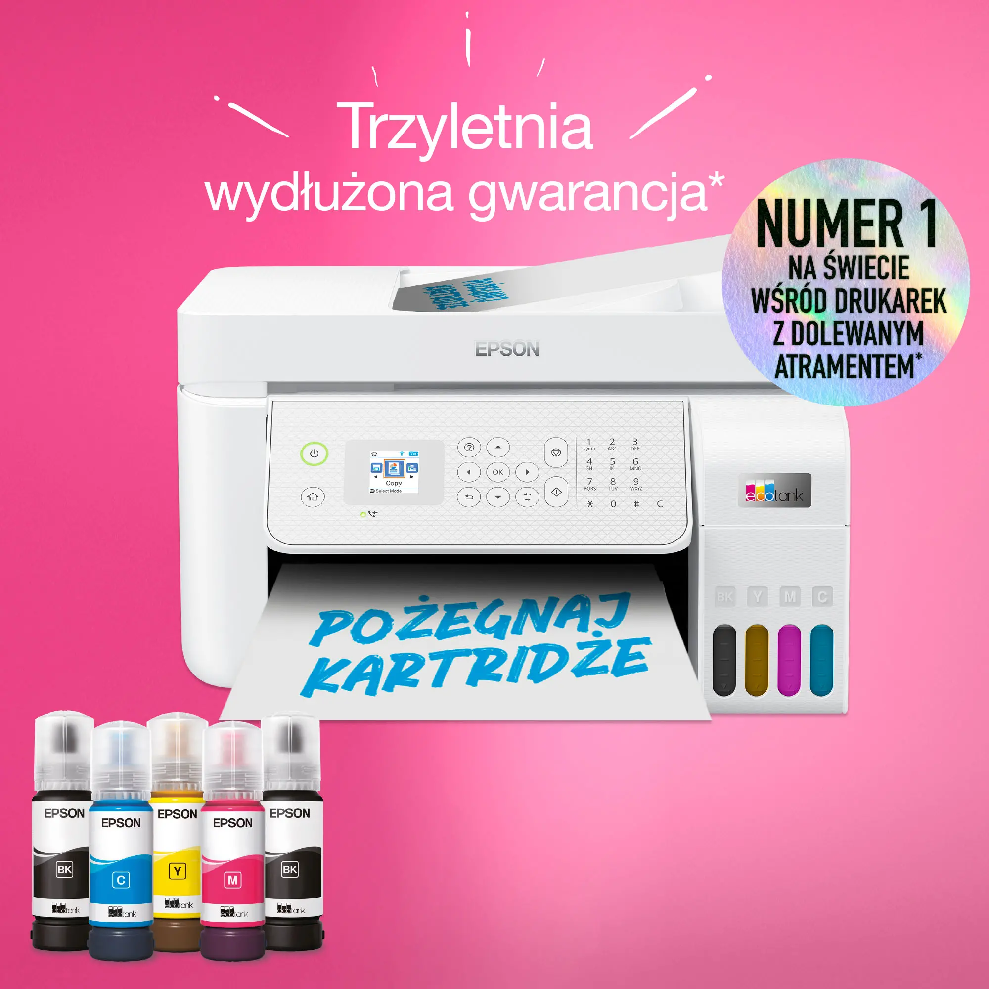 Urządzenie wielofunkcyjne Epson EcoTank L5316 WiFi Biały