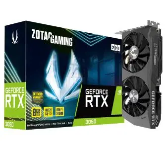 Karta graficzna Zotac GeForce RTX 3050 ECO 8GB GDDR6 128bit DLSS