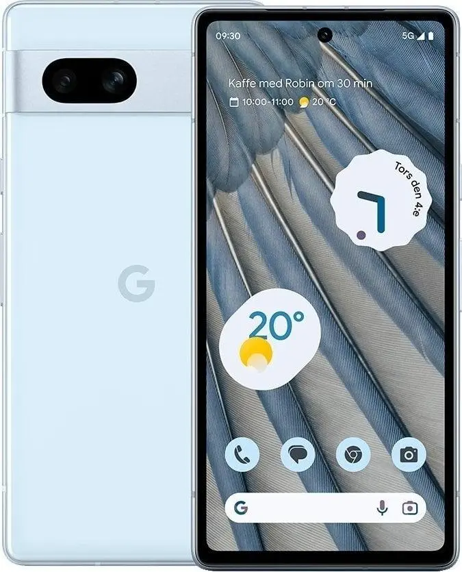 Smartfon Google Pixel 7a 8/128GB 6,1" 90Hz 64Mpix Niebieski