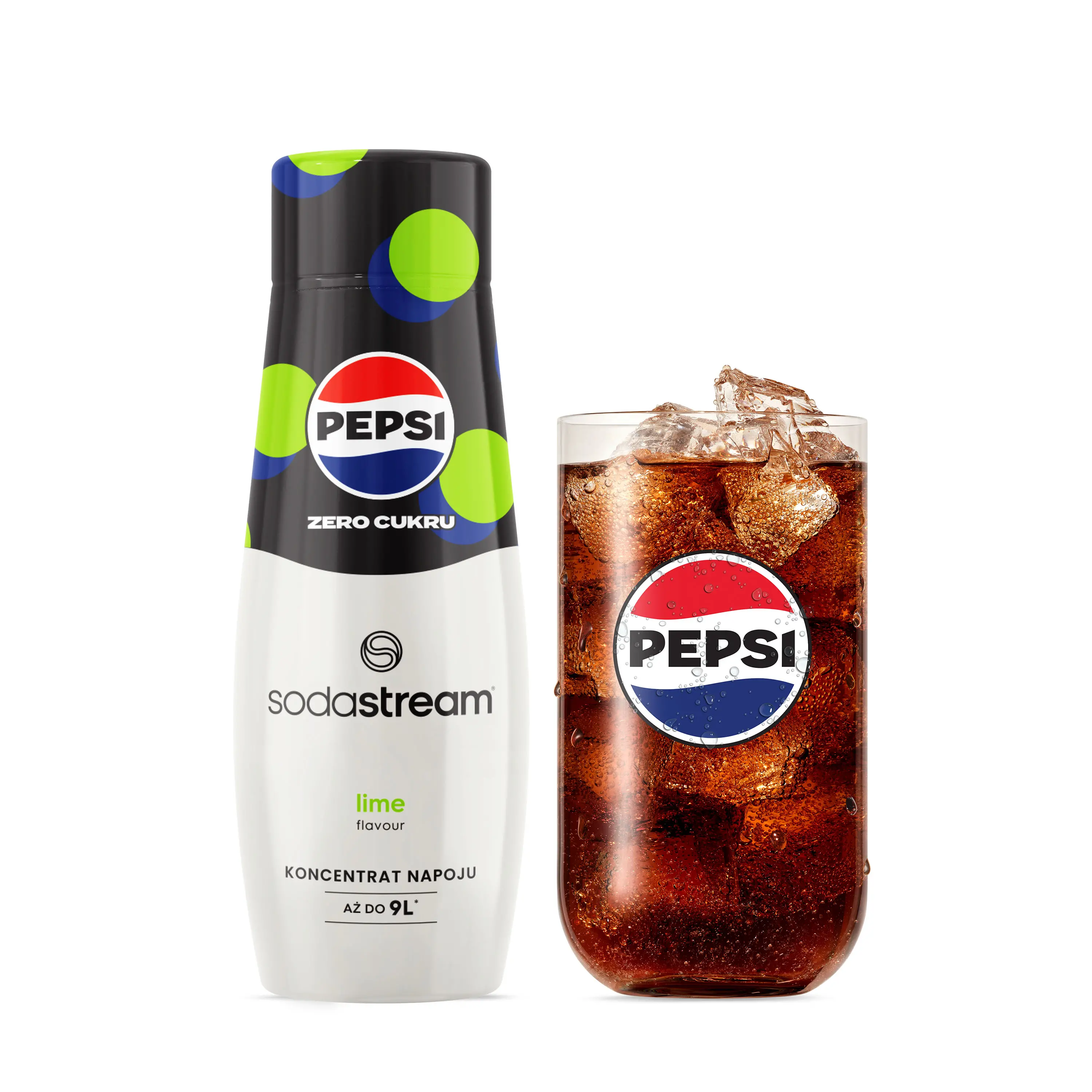 Syrop Sodastream Pepsi Lime Zero cukru