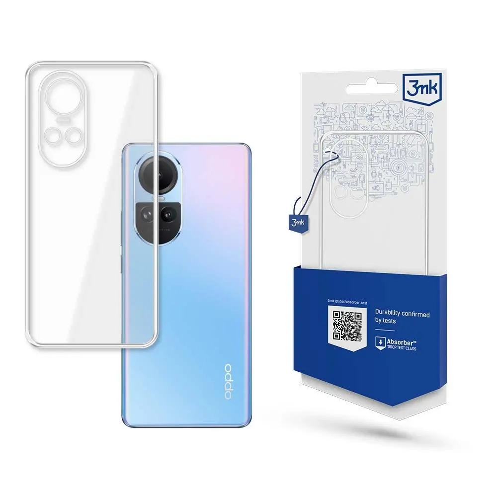 Etui 3mk Clear Case do OPPO Reno 10/10 Pro Przezroczysty