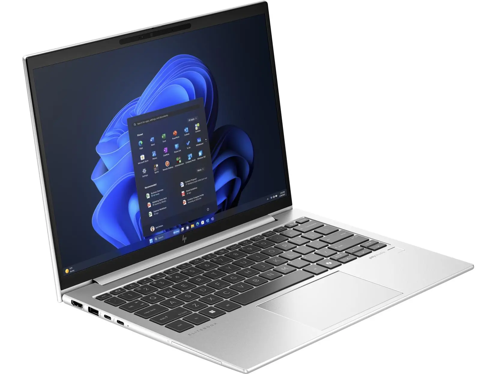 Laptop HP EliteBook 830 G11 13,3" Ultra 7 155U 16GB RAM 512GB Dysk SSD Win11 Pro Srebrny