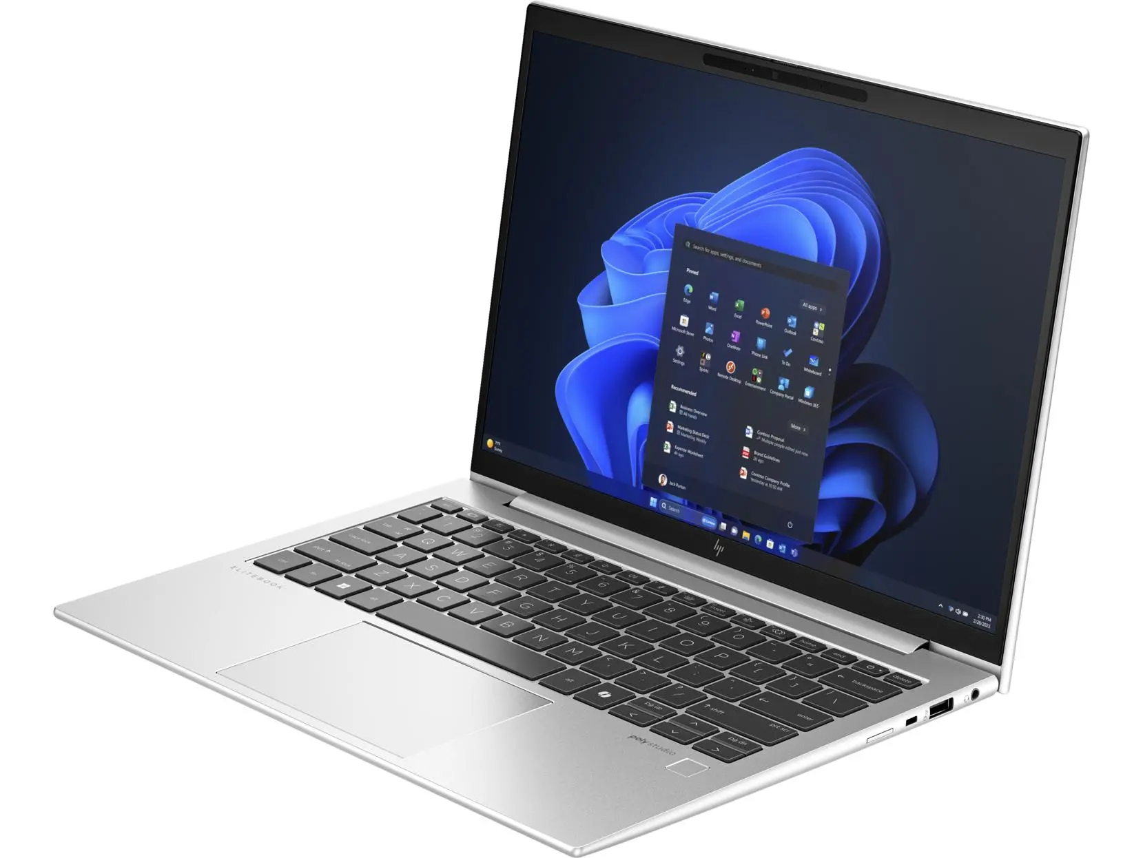 Laptop HP EliteBook 830 G11 13,3" Ultra 7 155U 16GB RAM 512GB Dysk SSD Win11 Pro Srebrny