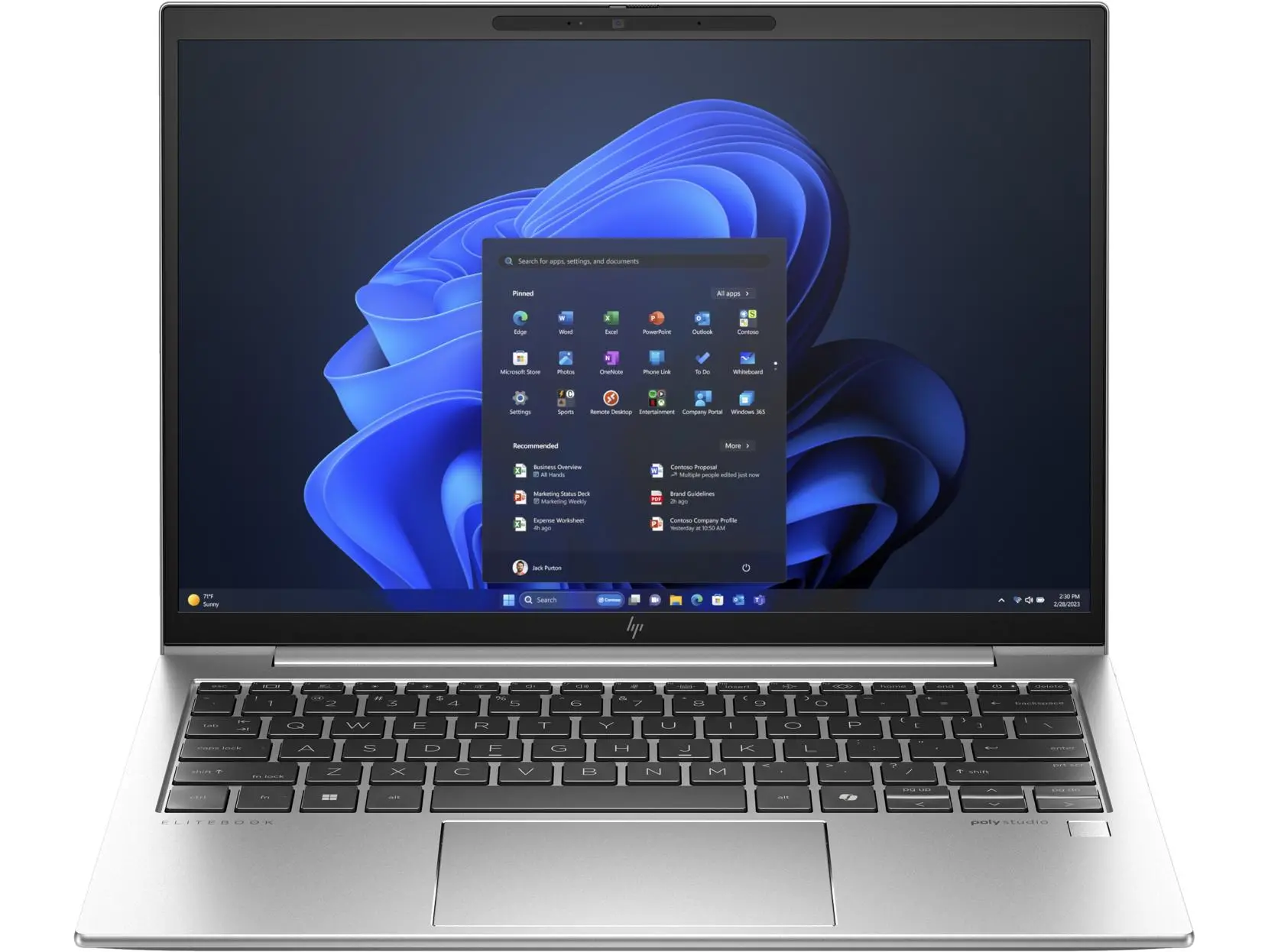 Laptop HP EliteBook 830 G11 13,3" Ultra 7 155U 16GB RAM 512GB Dysk SSD Win11 Pro Srebrny