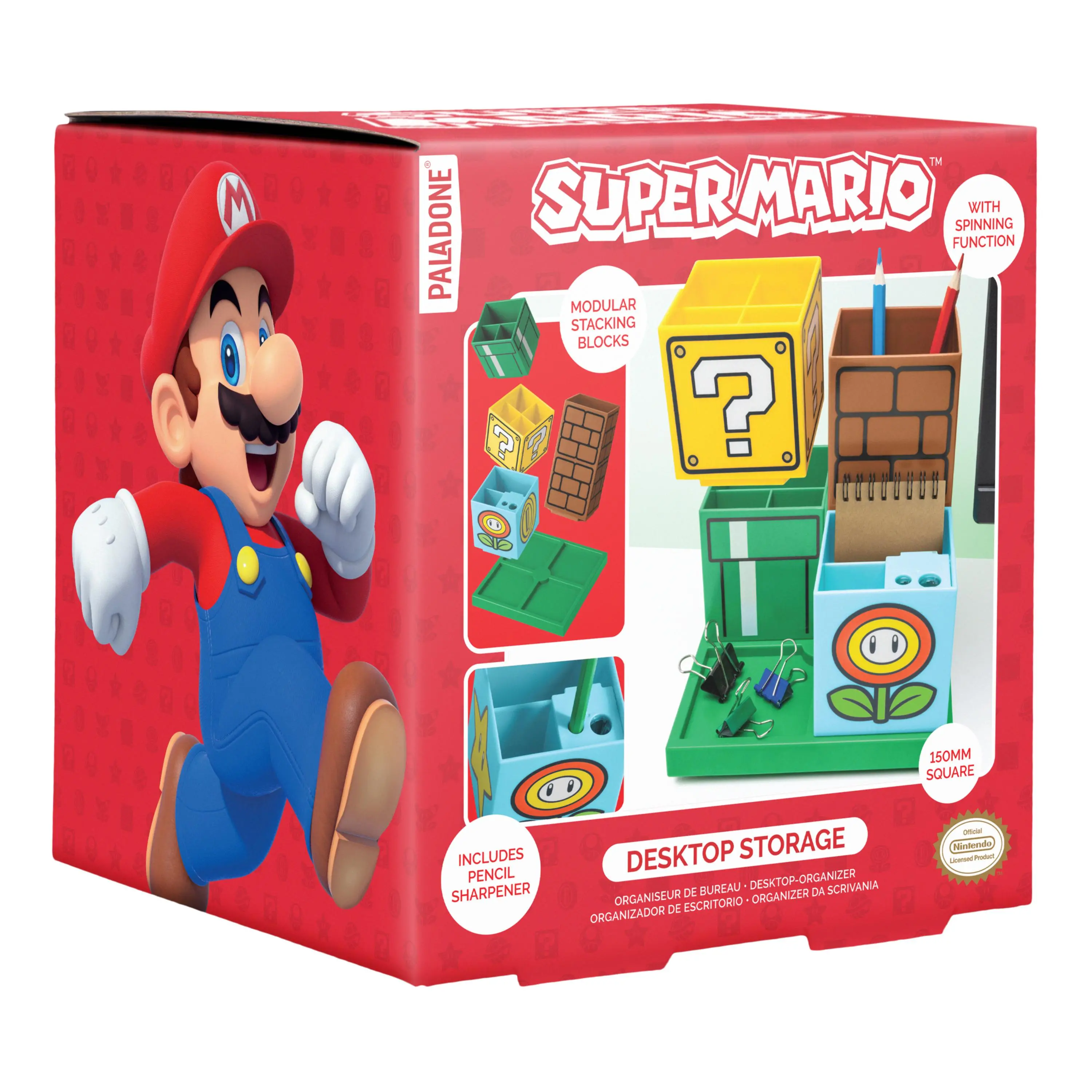 Przybornik na biurko Paladone Super Mario Desktop Storage