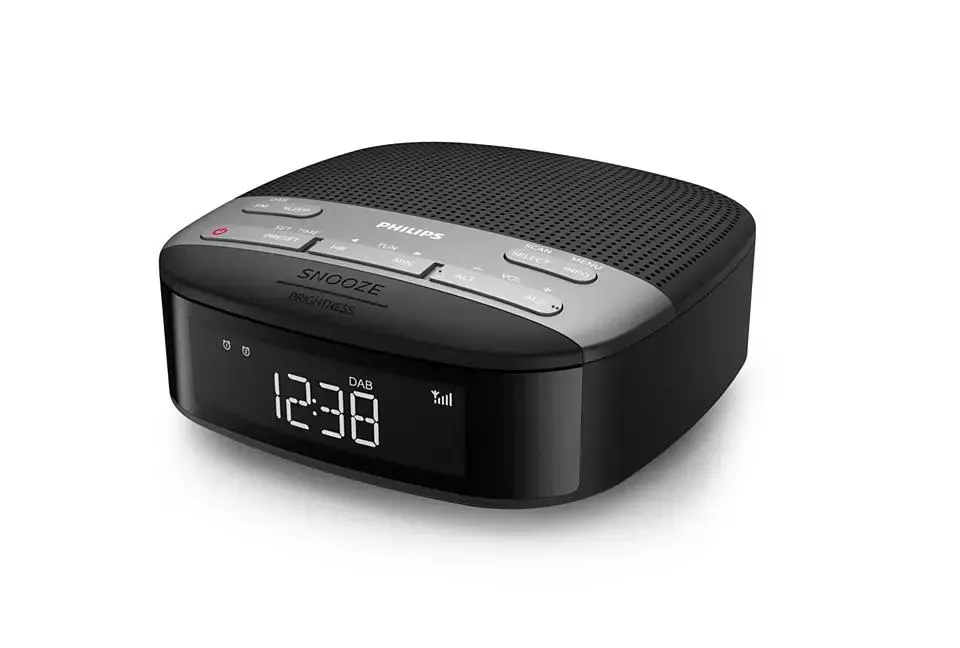 Radiobudzik Philips TAR3505/12 Czarno-srebrny