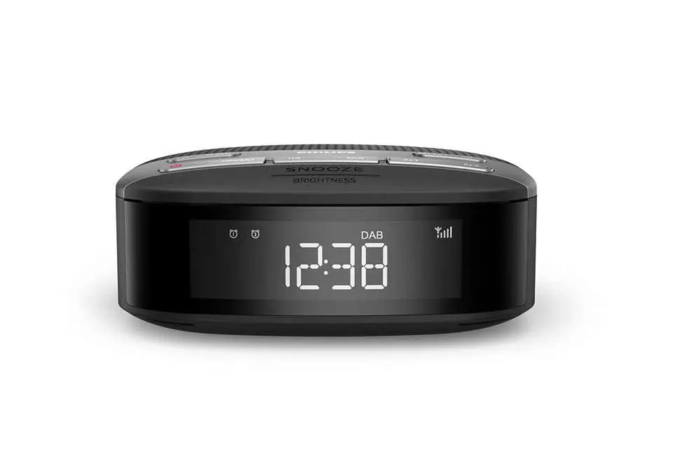Radiobudzik Philips TAR3505/12 Czarno-srebrny