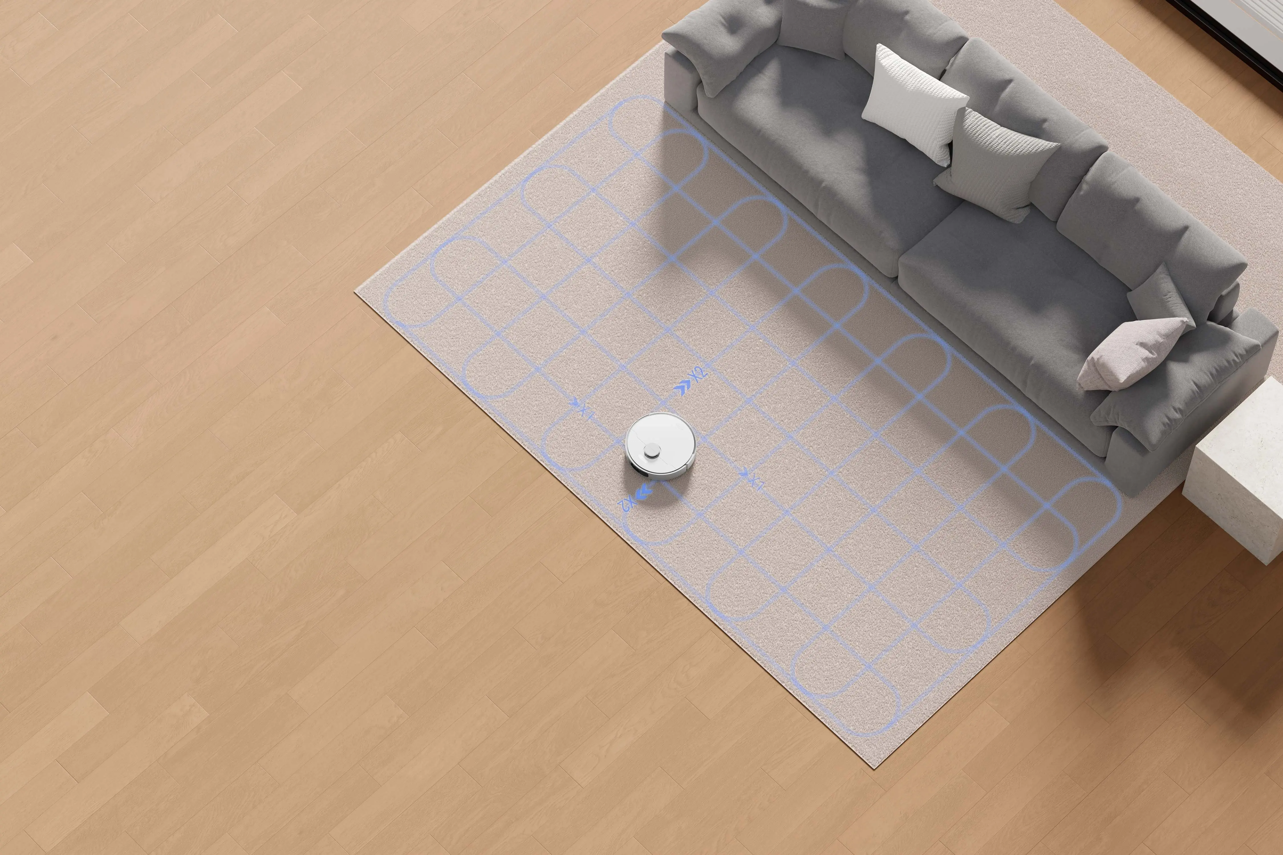 Robot sprzątający Dreame Mova S10 Plus Funkcja mopowania Stacja oczyszczająca Tworzenie mapy pomieszczenia