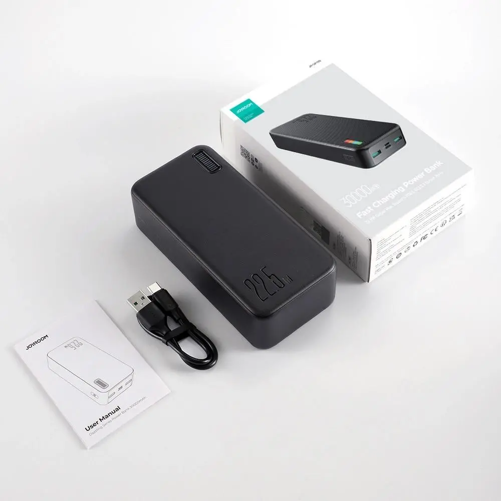 Powerbank Joyroom QP196 Dazzling 30000mAh 22.5W Czarny