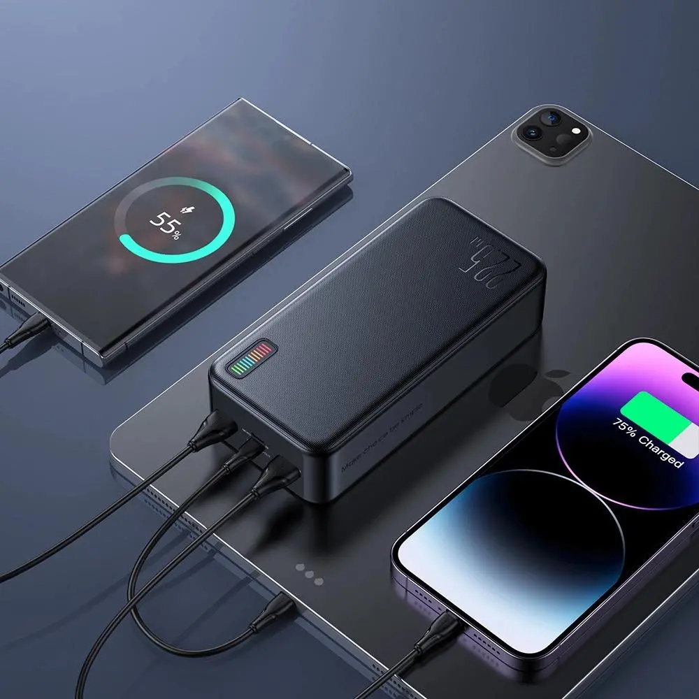 Powerbank Joyroom QP196 Dazzling 30000mAh 22.5W Czarny