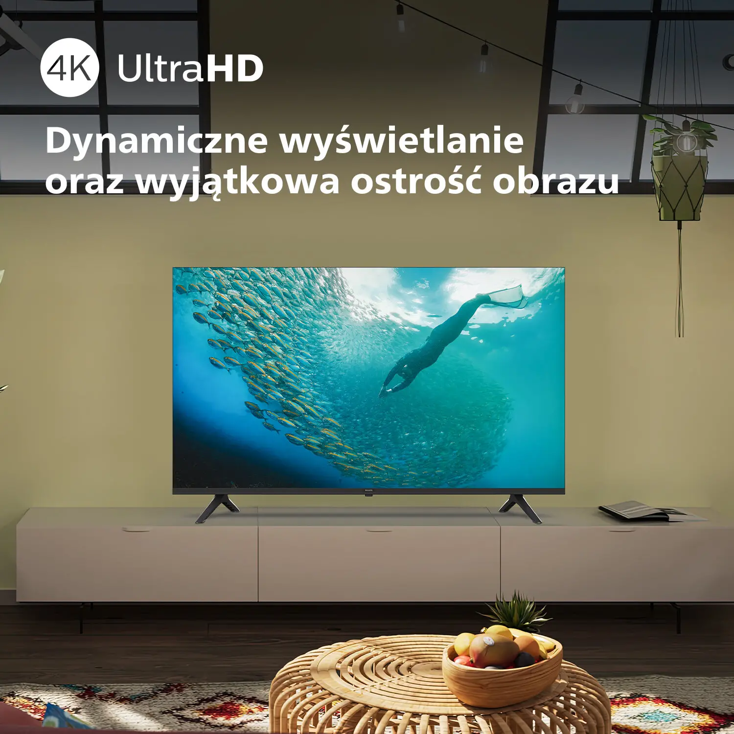 Telewizor Philips 75PUS7009/12  75" LED 4K Smart TV Dolby Atmos DVB-T2
