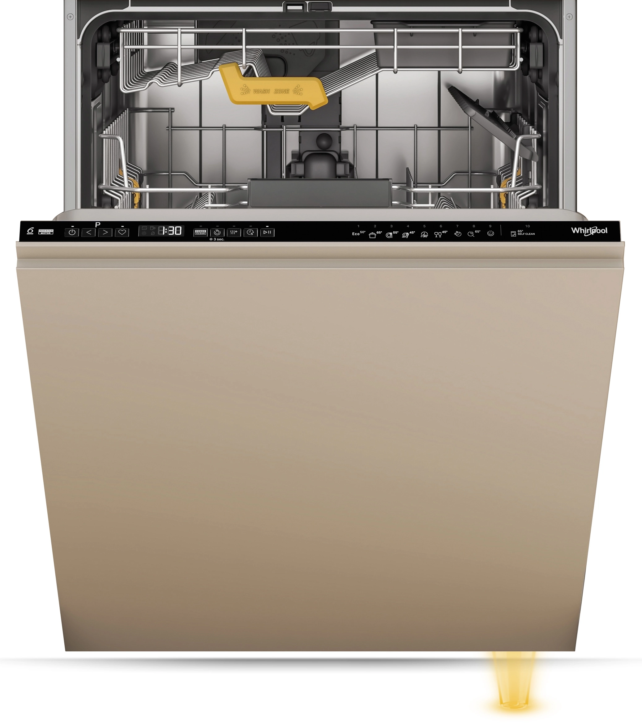 Zmywarka Whirlpool WH8IPB14AM6L0 MaxiSpace 59,8cm Automatyczne otwieranie drzwi