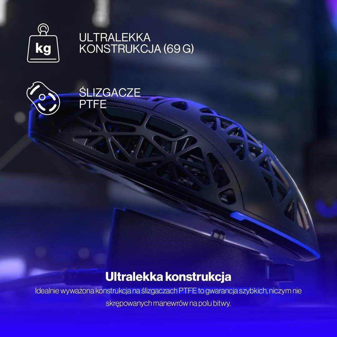 Myszka gamingowa Endorfy LIV Plus Wireless Czarny