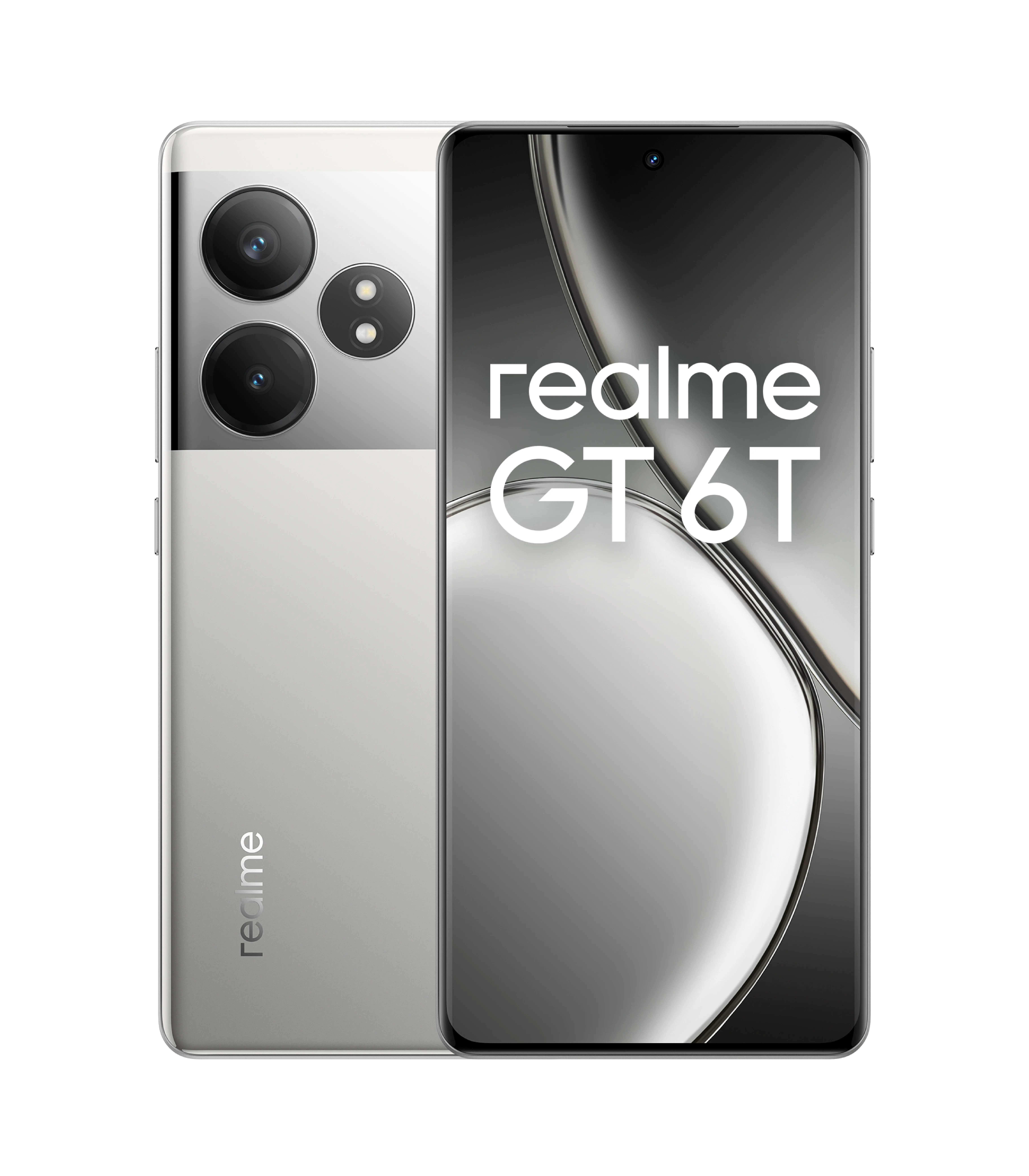 Smartfon realme GT 6T 8/256GB 6,78" 120Hz 50Mpix Srebrny