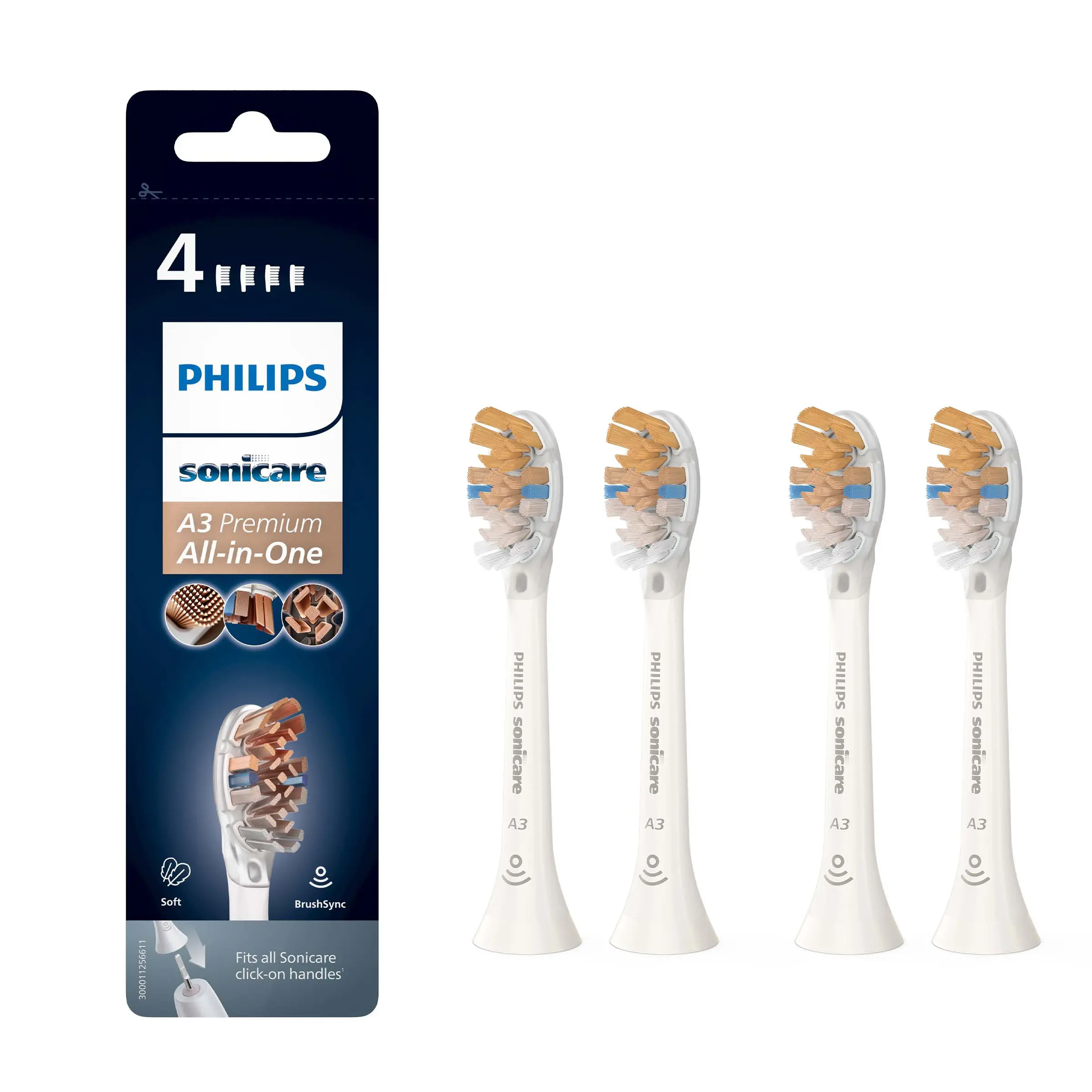 Końcówka do szczoteczki Philips HX9094/10 4szt.