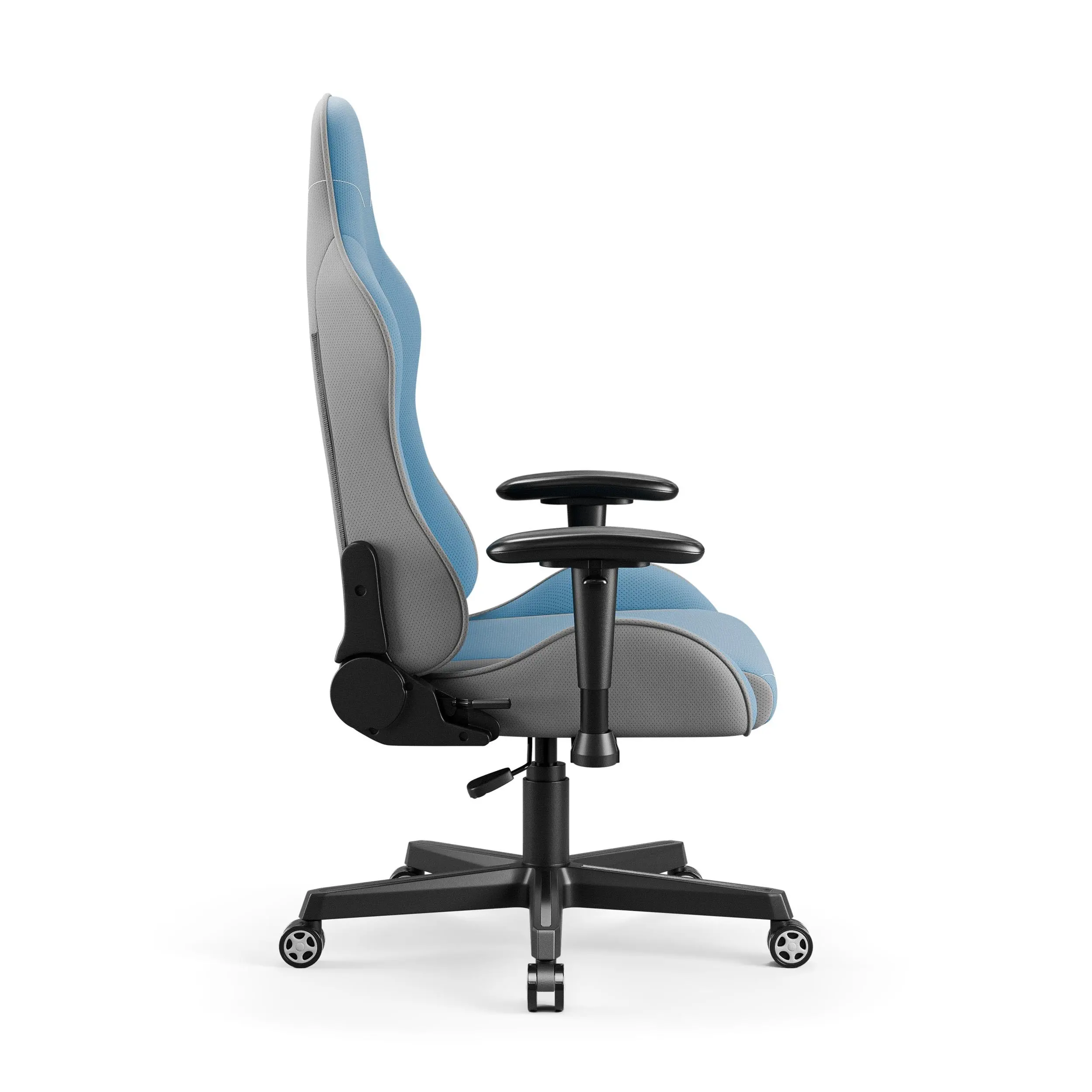 Fotel Diablo Chairs X-Starter Gamingowy do 136kg Tkanina Niebieski