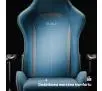 Fotel Diablo Chairs X-Starter Gamingowy do 136kg Tkanina Niebieski