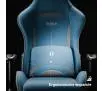 Fotel Diablo Chairs X-Starter Gamingowy do 136kg Tkanina Niebieski