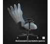 Fotel Diablo Chairs X-Starter Gamingowy do 136kg Tkanina Niebieski