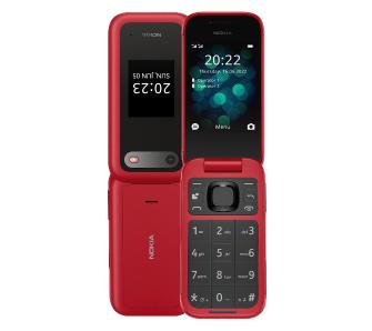 Telefon Nokia 2660 Flip 4G 2,8" 0.3Mpix Czerwony