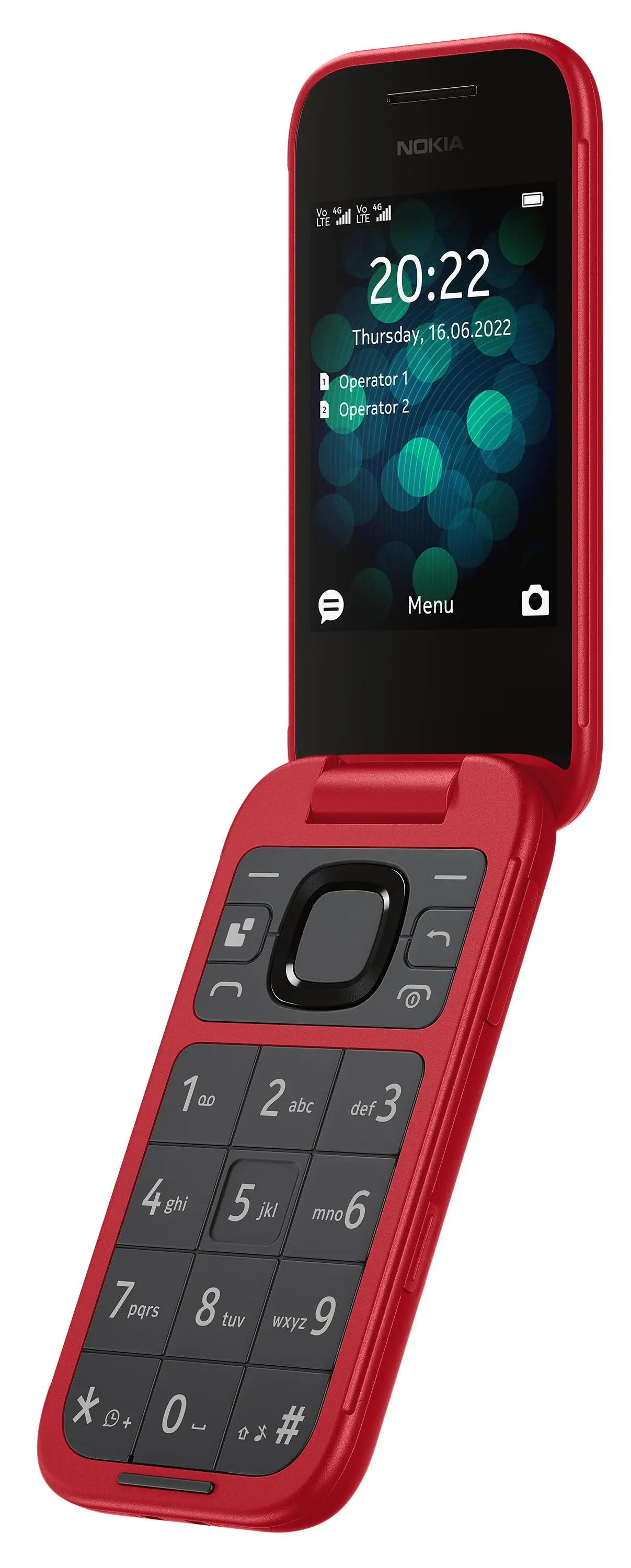 Telefon Nokia 2660 Flip 4G 2,8" 0.3Mpix Czerwony