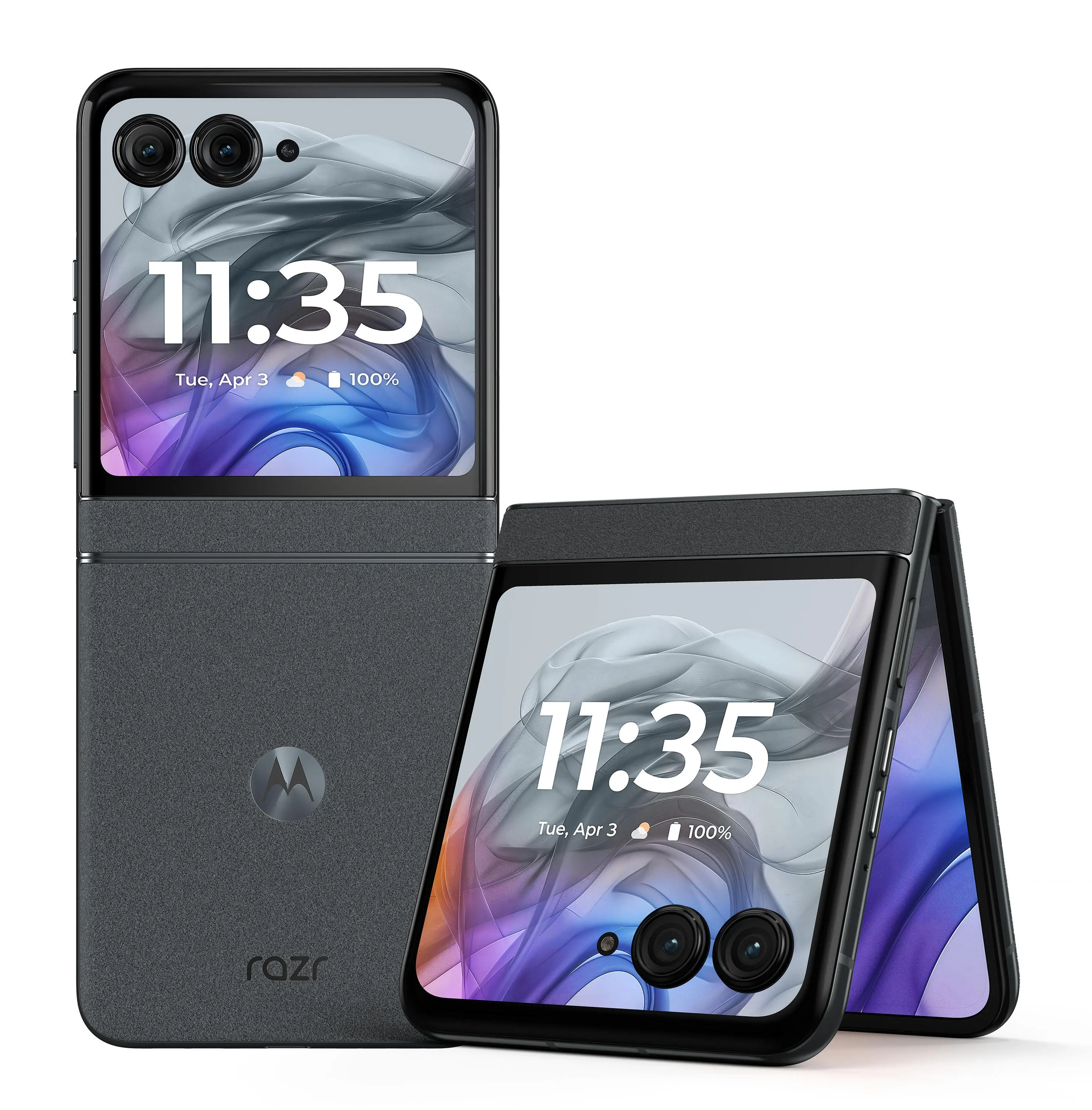 Smartfon Motorola razr 50 8/256GB Funkcje AI 6,9" 120Hz 50Mpix Stalowy