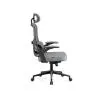 Fotel Diablo Chairs V-Light Biurowy do 110kg Tkanina Szary