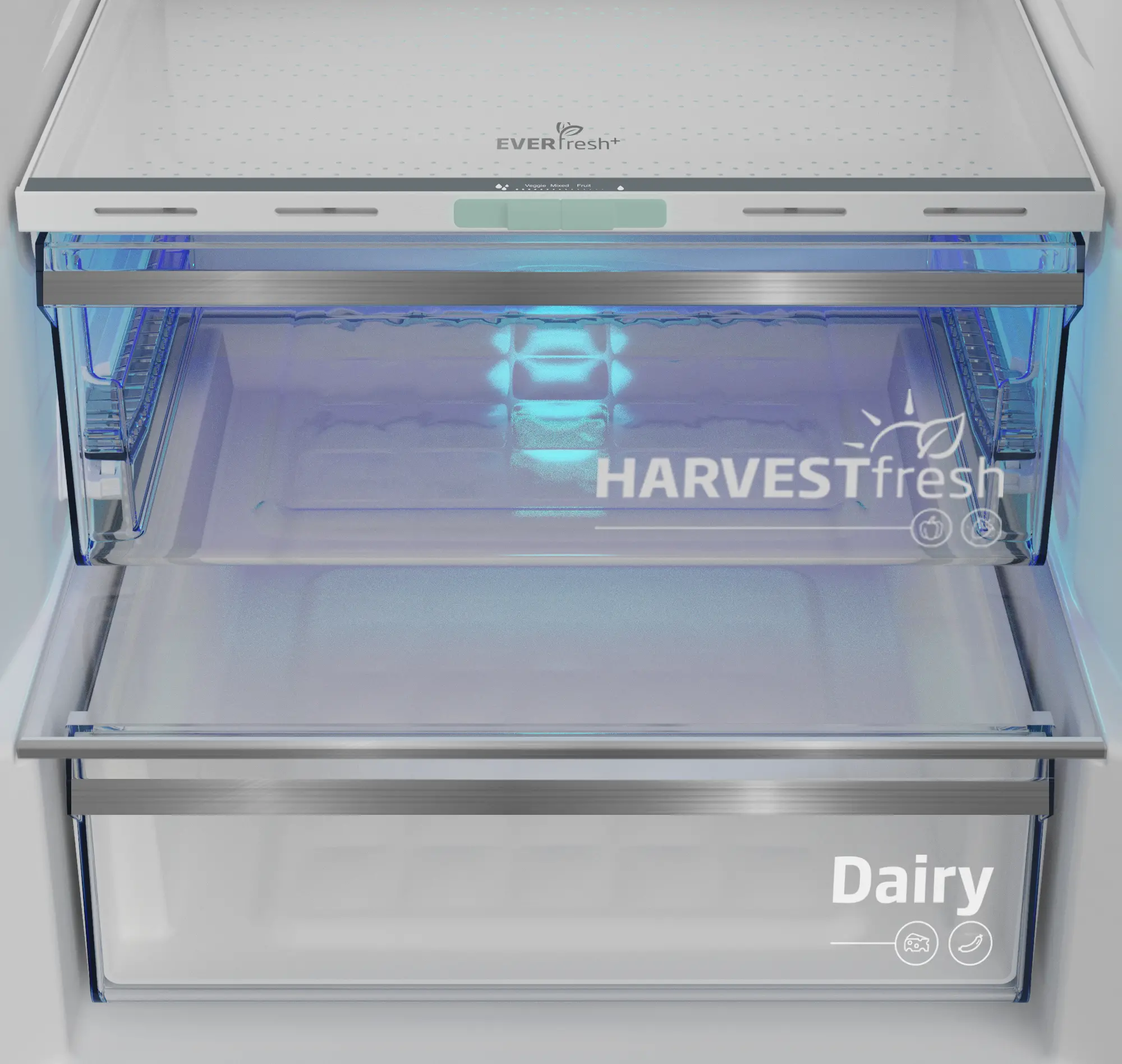 Lodówka Beko bPro500 B5RCNA405ZXBR Pełny No Frost 203,5cm Komora świeżości Dark Inox