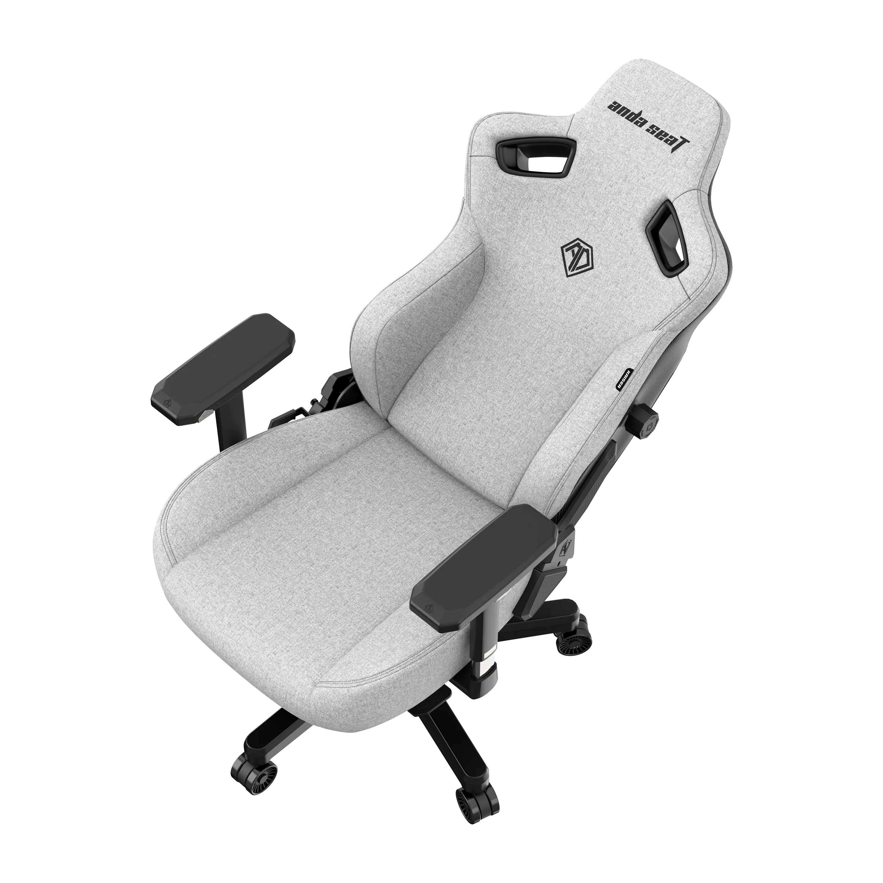 Fotel Anda Seat Kaiser 3 L Gamingowy do 150kg Tkanina Szary