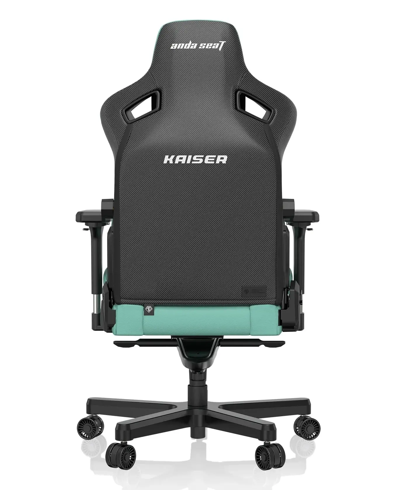 Fotel Anda Seat Kaiser 3 XL Gamingowy do 200kg Skóra ECO Zielony