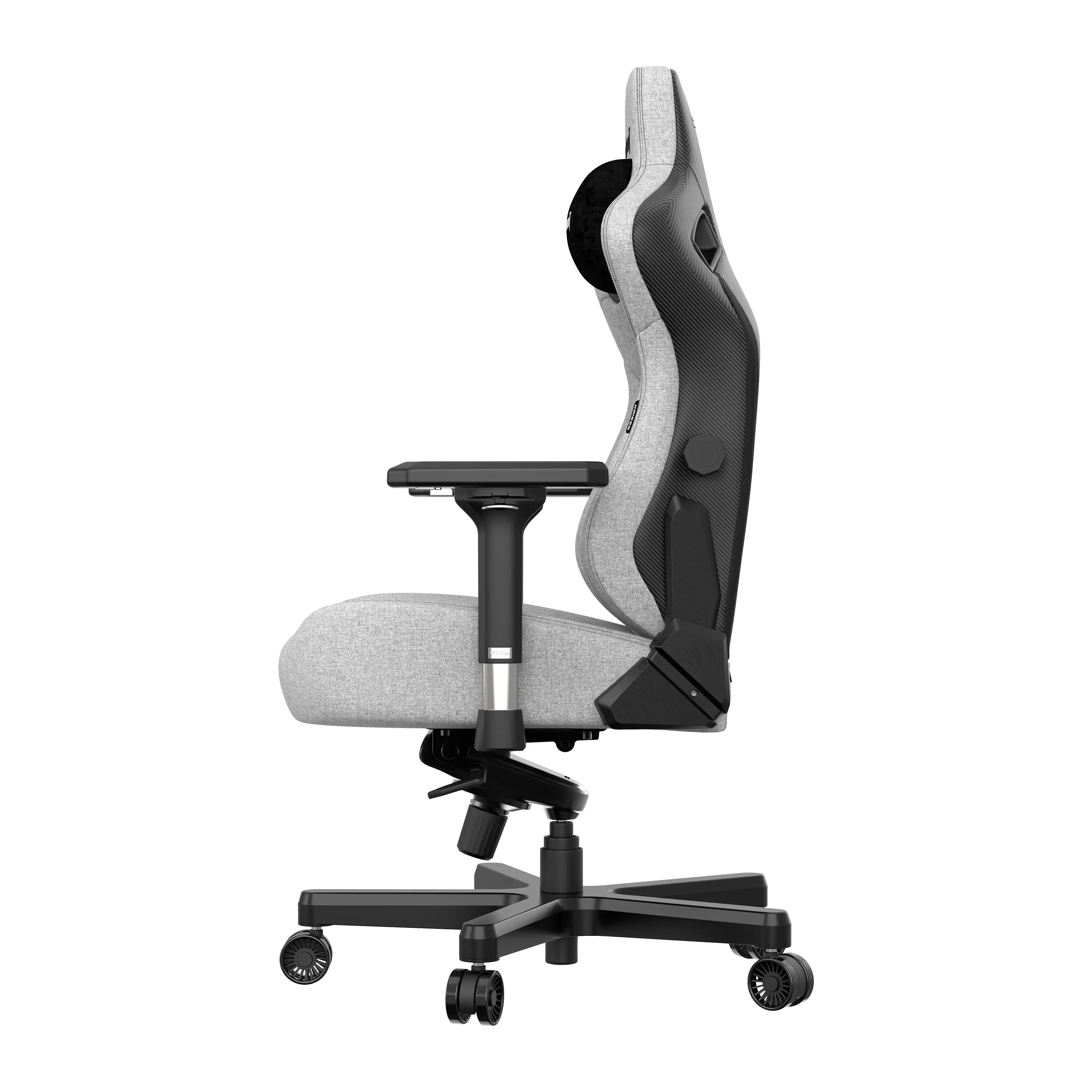 Fotel Anda Seat Kaiser 3 XL Gamingowy do 150kg Tkanina Szary
