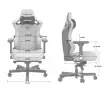 Fotel Anda Seat Kaiser 3 XL Gamingowy do 150kg Tkanina Szary