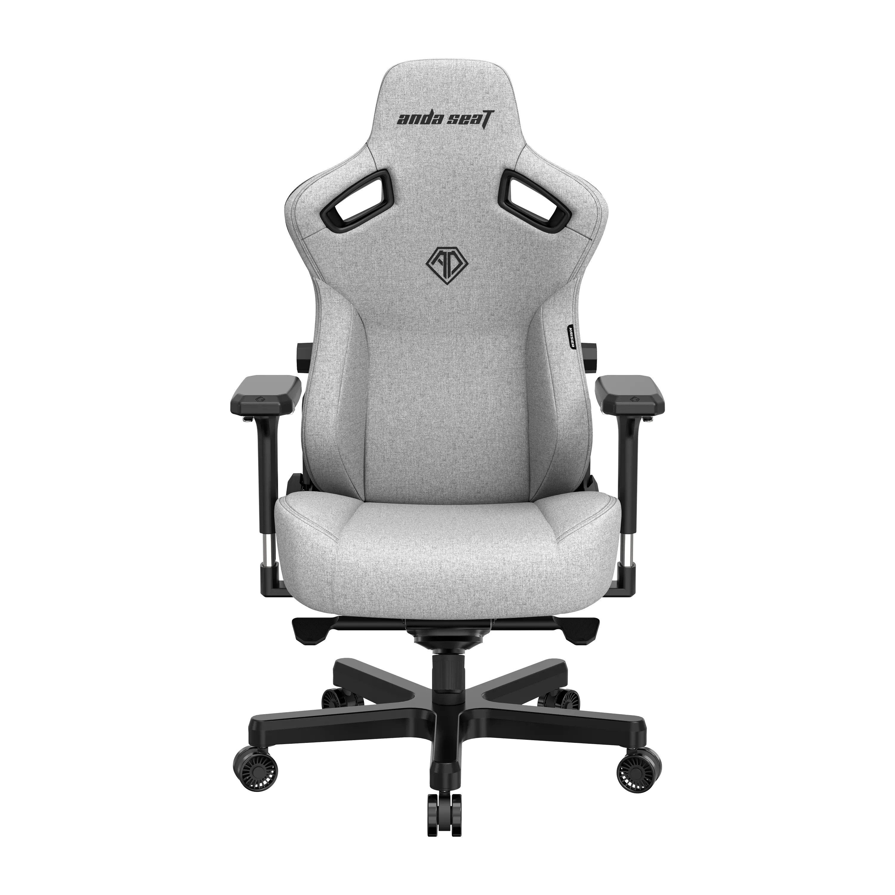 Fotel Anda Seat Kaiser 3 XL Gamingowy do 150kg Tkanina Szary