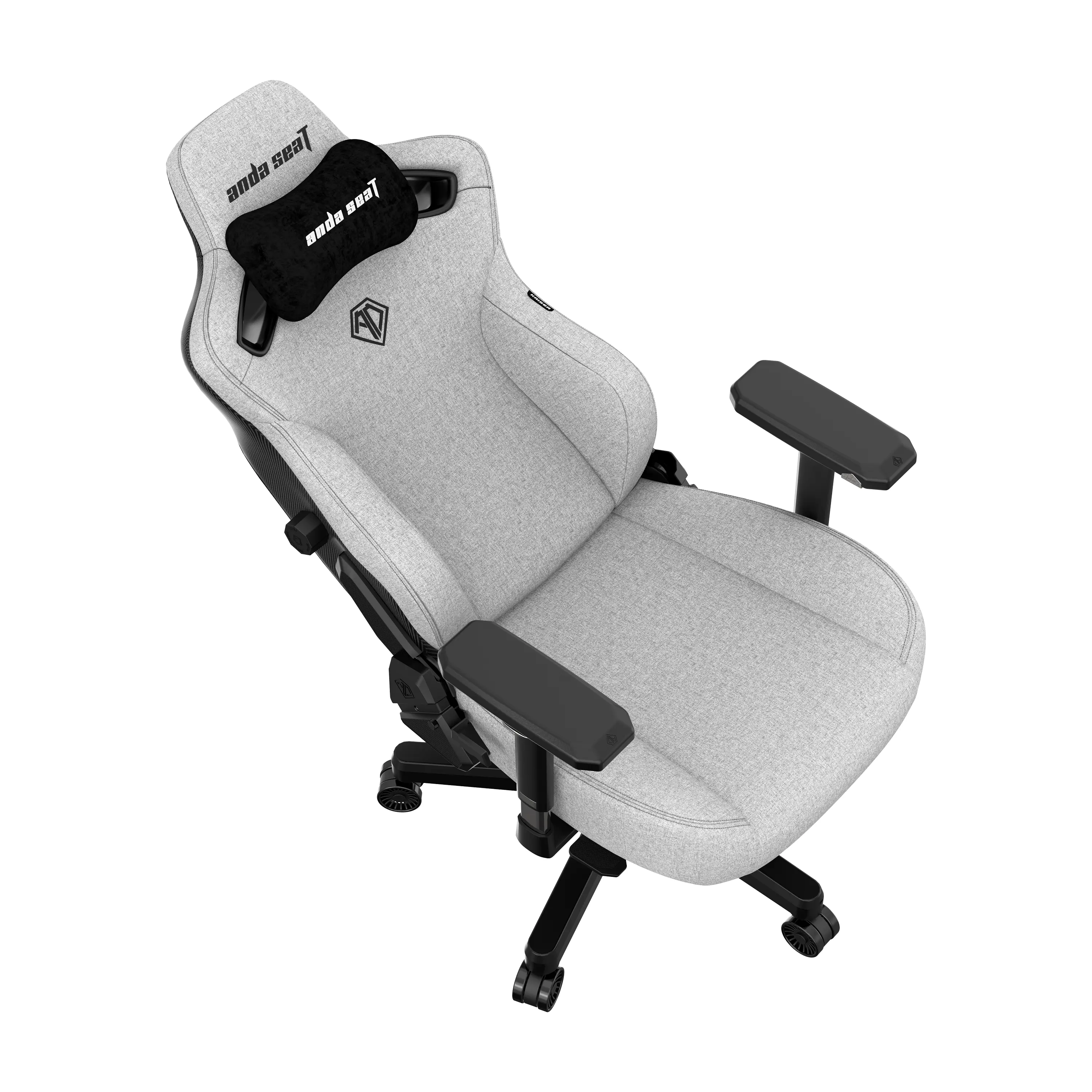 Fotel Anda Seat Kaiser 3 XL Gamingowy do 150kg Tkanina Szary