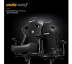Fotel Anda Seat Kaiser 3 L Gamingowy do 150kg Tkanina Czarny