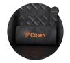 Fotel Cobra Draco CRF191 Gamingowy do 130kg Skóra ECO Czarny