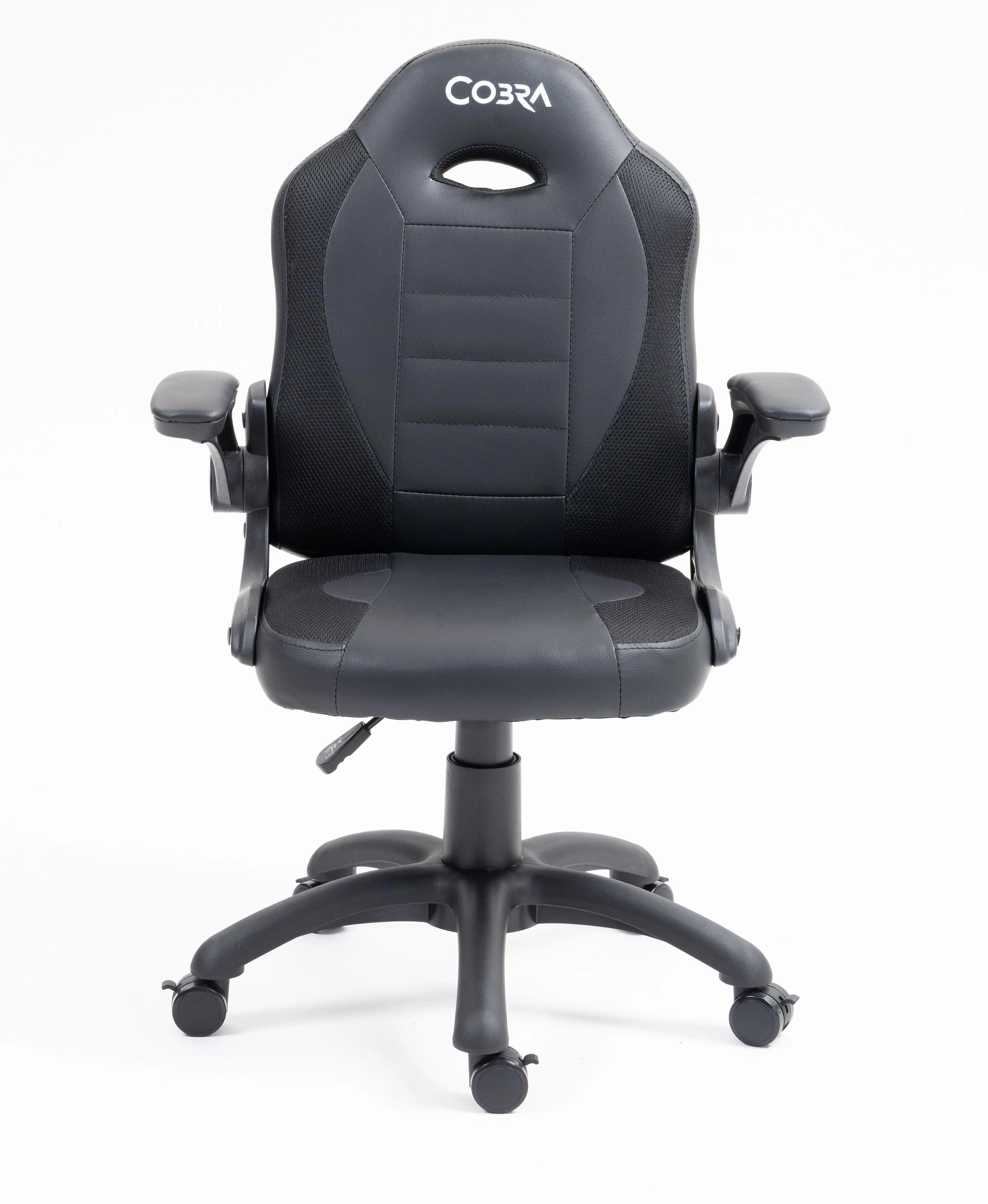 Fotel Cobra Junior Pro CRF-2306 Dla dzieci do 100kg Skóra ECO Czarny