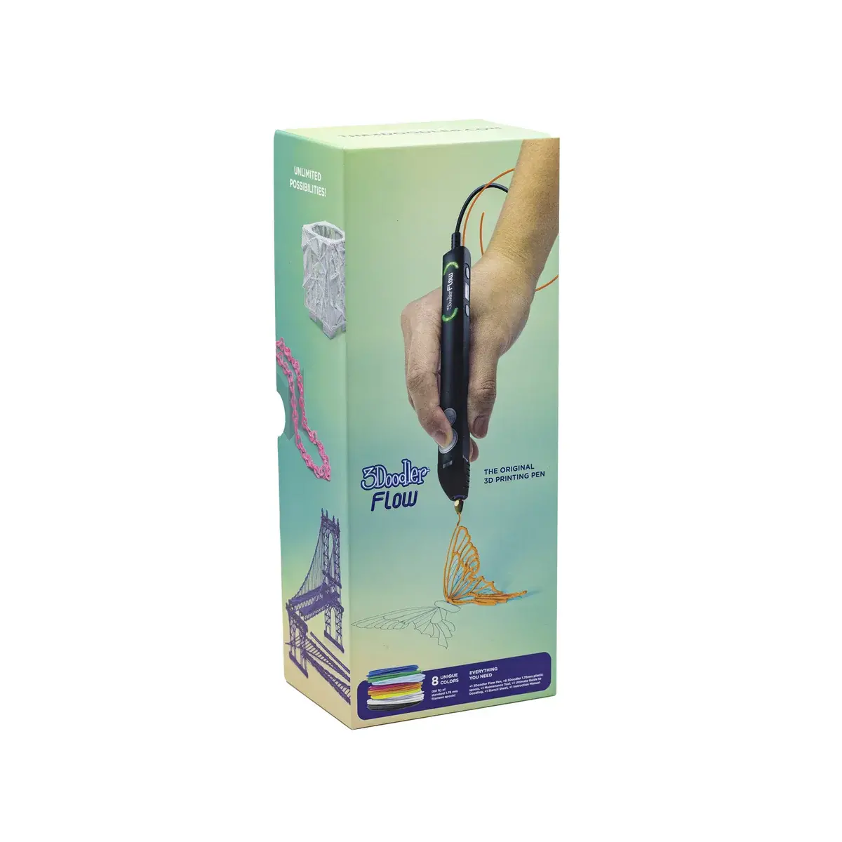Długopis 3D 3Doodler Flow Essentials 3D Zestaw