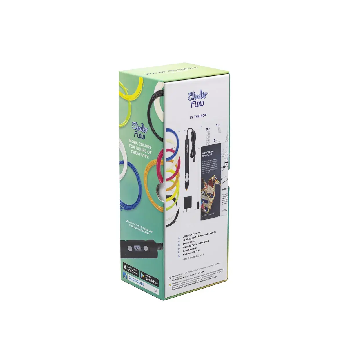 Długopis 3D 3Doodler Flow Essentials 3D Zestaw