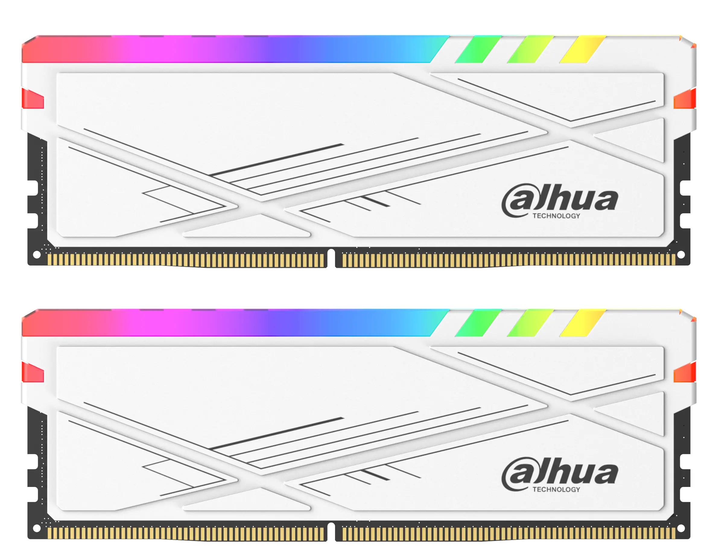 Pamięć RAM Dahua C600 RGB DDR4 16GB (2x8GB) 3600 CL18 Biały