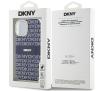 Etui DKNY IML Mono & Stripe MagSafe do iPhone 15 Niebieski